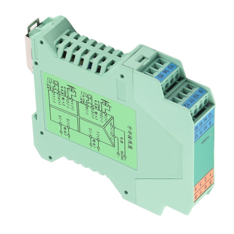 Current Signal Isolator 2 in 2 Out Signal Transmitter DC