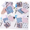 ORFOFE 4Pcs Sanitary Napkin Storage Bags Adorable Tampon Pouches for