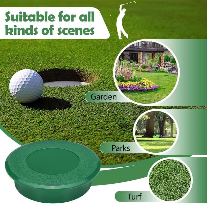 Huakaile Golf Cup Cover, Universal Putting Green Hole Covers, Practice