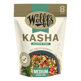 Wolff's Kasha Medium Granulation - 13 oz - Pack of 3 Boxes