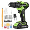 WorkBless WORKBLESS 21V Power Drill Set, Cordless Drill with Battery