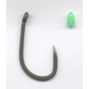 Korda Kaptor Weed Wide Gape Hooks - Barbless Size 10