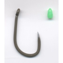 Korda Kaptor Weed Wide Gape Hooks - Barbless Size 10
