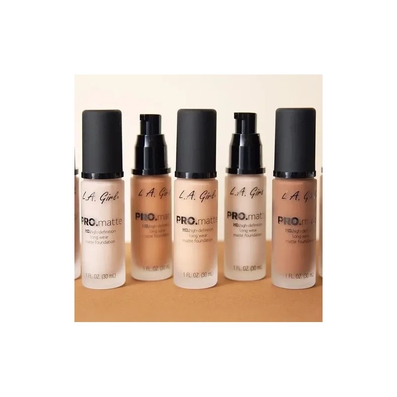 Base De Maquillaje Liquido La Girl Pro Matte Foundation 30ml