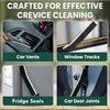 Crevice Cleaning Brush Set – 6Pcs Hard Bristle Cleaning Tools