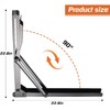 Ultrawall 24 inch Black Sturdy Folding Shelf Brackets, Heavy Duty