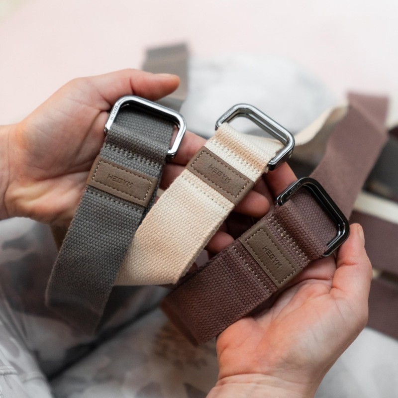 WeGym Yoga Straps, Adjustable Strap for Stretching at Home, Essential