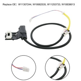W11307244 W10682535 Washer Lid Lock Door Latch Switch Assembly Fit for Admiral Amana Kenmore Whirlpool Maytag Washing Machine W10838613 W11253733