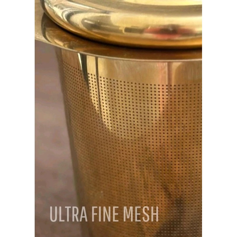 Threshold Gold-tone Loose Leaf Tea Infuser – Stainless Steel Fine