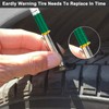 Tire Tread Depth Gauge,Tire Tread Gauge Color Coded,Tread Depth Gauge
