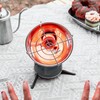 Mini Gas Heater with Electron Lighter Portable Heating Gas Stove