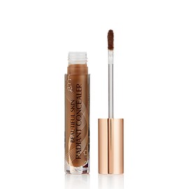 Charlotte Tilbury Beautiful Skin Concealer - Under Eye Concealer & Color Corrector for Dark Circles - Hydrating, Medium-Buildable Coverage with a Radiant, Natural-Looking Finish - 15.5 Deep
