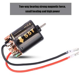 Climbing Car Model,Car Model Accessories 540 Brushless Motor 35T 45T 55T RC Model Car,Large Truck for Mountain Bike (55T)