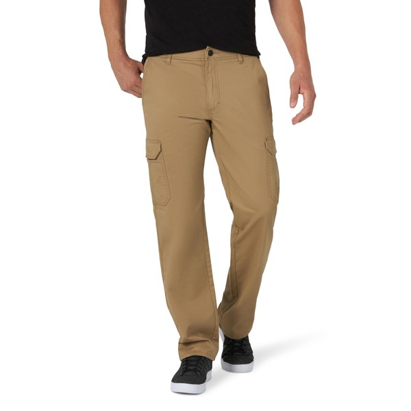 Lee Men's Extreme Motion Twill Cargo Pant Oscar Khaki 38W
