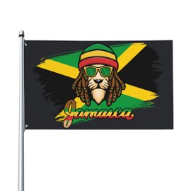 Jamaica Flag 3x5 ft Garden Banner Indoor Outdoor Perfect Decoration
