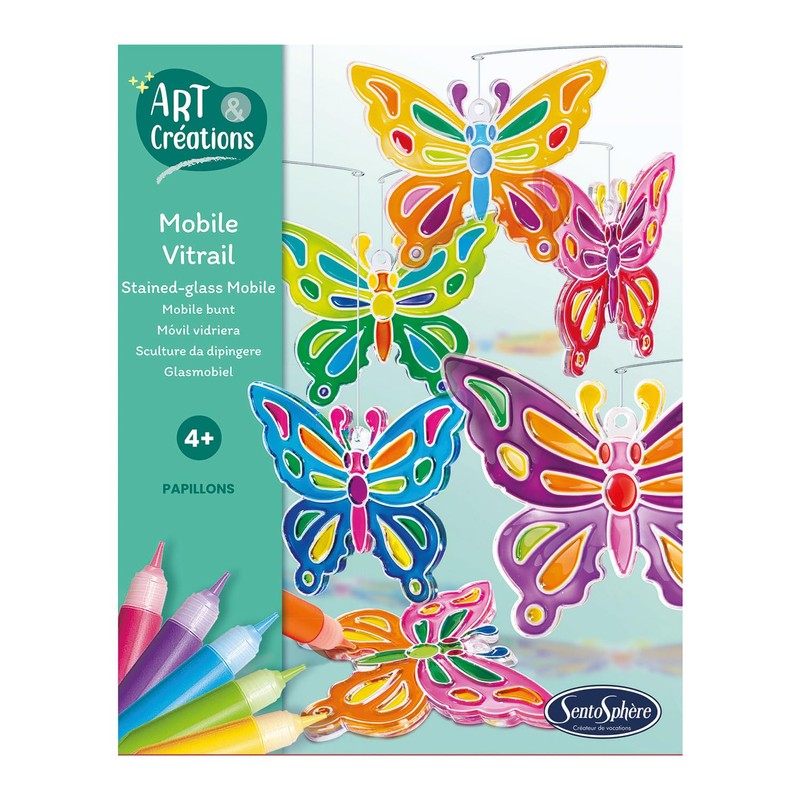 SENTOSPHERE - Mobile Butterflies Craft Kit