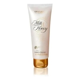 Oriflame Milk & Honey Gold crema de manos 75 ml, nutrición profunda y suavidad