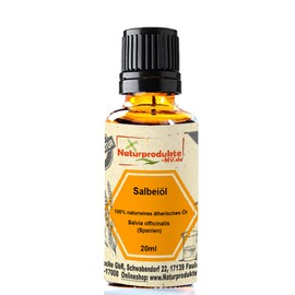 Salbeiöl (20ml) Sage 100% Pure Essential oil