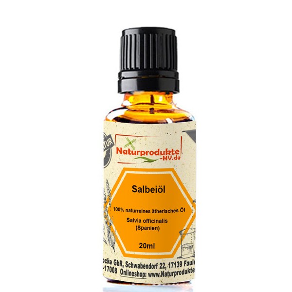 Salbeiöl (20ml) Sage 100% Pure Essential oil