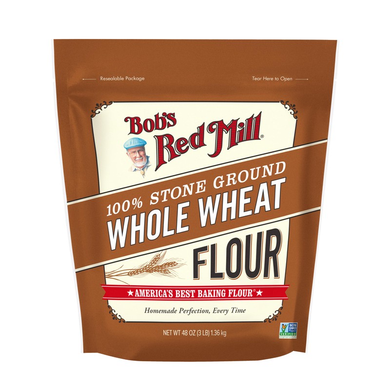 Bob's Red Mill Whole Wheat Flour, 3 Pound (Pack of