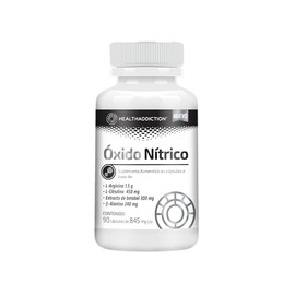 HEALTHADDICTION - Óxido Nítrico Suplemento para Rendimiento Deportivo y Circulación con L-Arginina, L-Citrulina y Beta Alanina - 90 Cápsulas de 845 mg