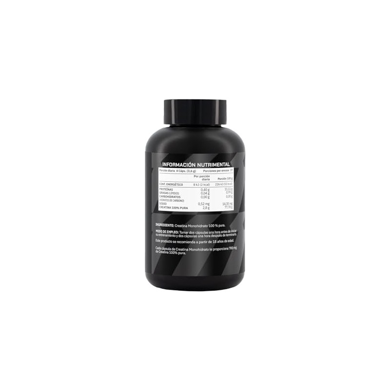 Prowinner 150 Cápsulas Creatina Monohidrato 100 Pura Suplemento Alimenticio Por