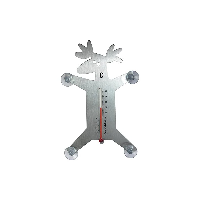 Pluto Thermometer Elk Silver