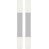YLXS Metal Mounting Strip with Double-Sided Tapes Set, Under Cabinet