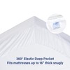 100% Egyptian Cotton Fitted Sheet Full Size Only, 600 Thread