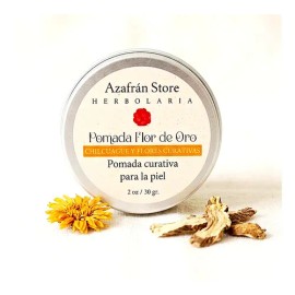 Pomada Curativa Y Bálsamo Labial Flor De Oro                                                                                                          