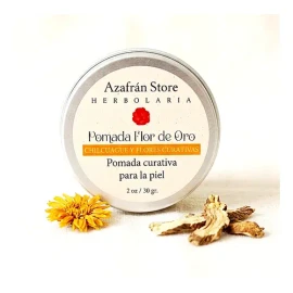 Pomada Curativa Y Bálsamo Labial Flor De Oro                                                                                                          