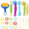 23 Piece Setplaydough Accessories, Play Dough Tools Smart Clay Dough
