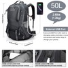 G4Free 50L Hiking Backpack Waterproof Daypack Outdoor Camping Climbing Backpack