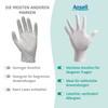 Ansell VersaTouch 92-205 Latex-Free Disposable Gloves, Food Gloves, Powder-Free, White,
