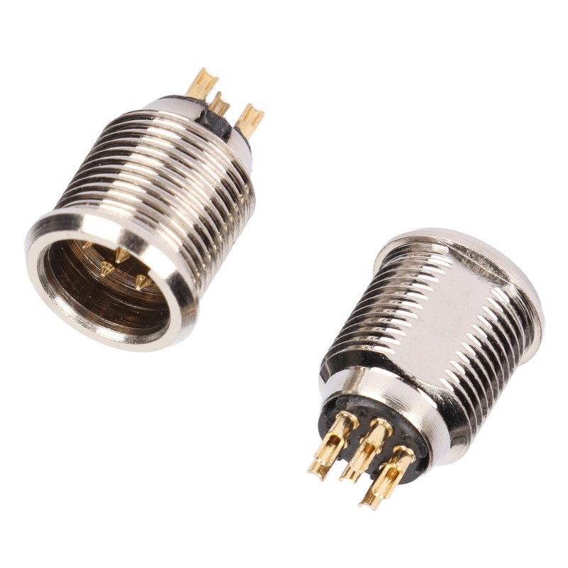 10 Set 6 Pin XLR Male Socket Base Stable Exquisite