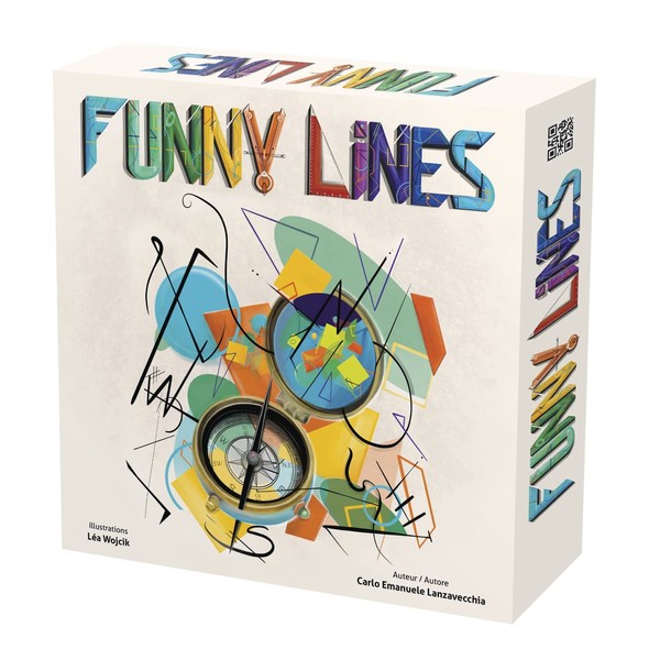 MJ Games Funny Lines: Multilingual Party Game for 8+ Players