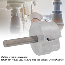PVC Pipe Reamer, Concise, Fast Work, 1.5 Inch Cleaning Reamer for Exhaust Drain Water Pipes
