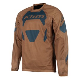 KLIM Men's Mojave Off-Road Motorcycle Jersey Size 2XL - Quest Golden Brown - Petrol