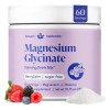 Nuven Naturals Magnesio Glicinato L-Theanine Magnesium Glycinate L-Theanine Powder, 60