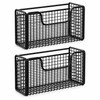 Metal Cabinet Door Storage Basket for Kitchen Organization – Space-Saving
