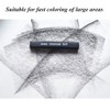 Compressed Charcoal Sticks for Drawing, 6 PCs Break-Resistant Sketch Charcoal