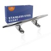White Water 6032S 316 Stainless Steel 8" Herreshoff Cleat, 4-Hole