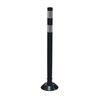 Delineator Post, Black, HDPE, 36 in