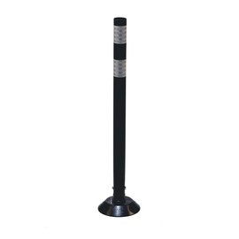 Delineator Post, Black, HDPE, 36 in