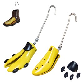 QGWJEKUI Boot Stretchers for Cowboy Boots Women Men, Adjustable Cowboy Boot Stretcher for High Instep & Wide Toe Box, Shoe Boot Stretchers for Thick Wide feet, for Mens Size 7-13, Women 8-14