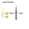 Zehon Fishing Rod Light Tips Led Flashing with Bells for