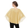 Casual Chiffon Cape Soft Shawl Sheer Shrugs Poncho Capelets shawls
