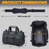 TICONN Heavy Duty Tool Bag with Multi-Pockets, Portable Tool Box