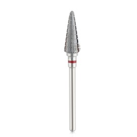 Qunzhao Tungsten Steel Nail Drill Bits, Professional Manicure Tools (04 F- Tree-shaped bit)