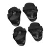 2 Pairs Silicone Lifting Grip Pads for Weightlifting Workout Sweaty